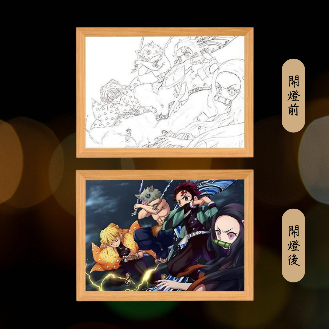 鬼滅之刃系列造型相框燈(一)