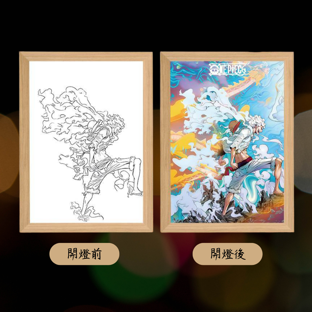 海賊王系列造型相框燈(一)