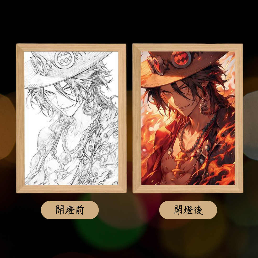 海賊王系列造型相框燈(二)