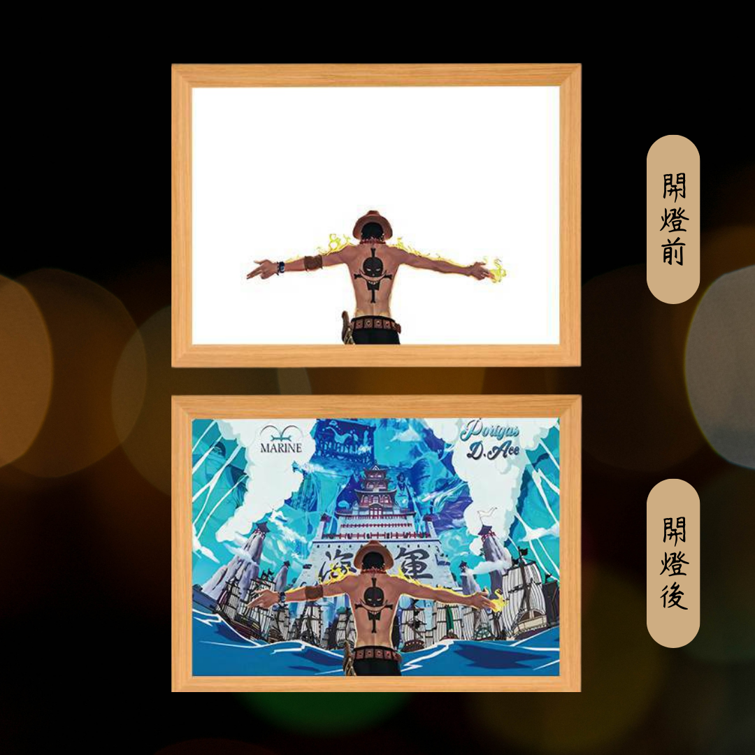 海賊王系列造型相框燈(三)