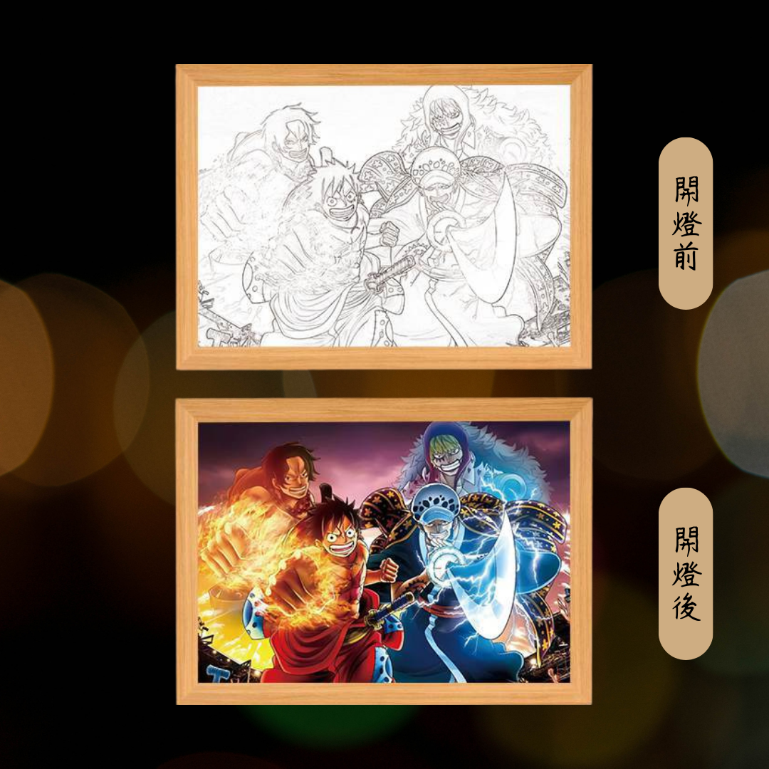海賊王系列造型相框燈(三)
