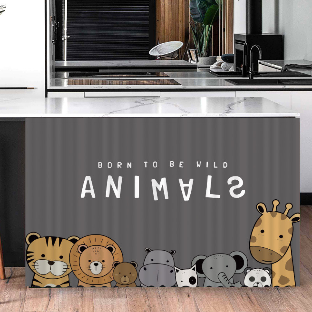 可愛動物系列遮擋簾