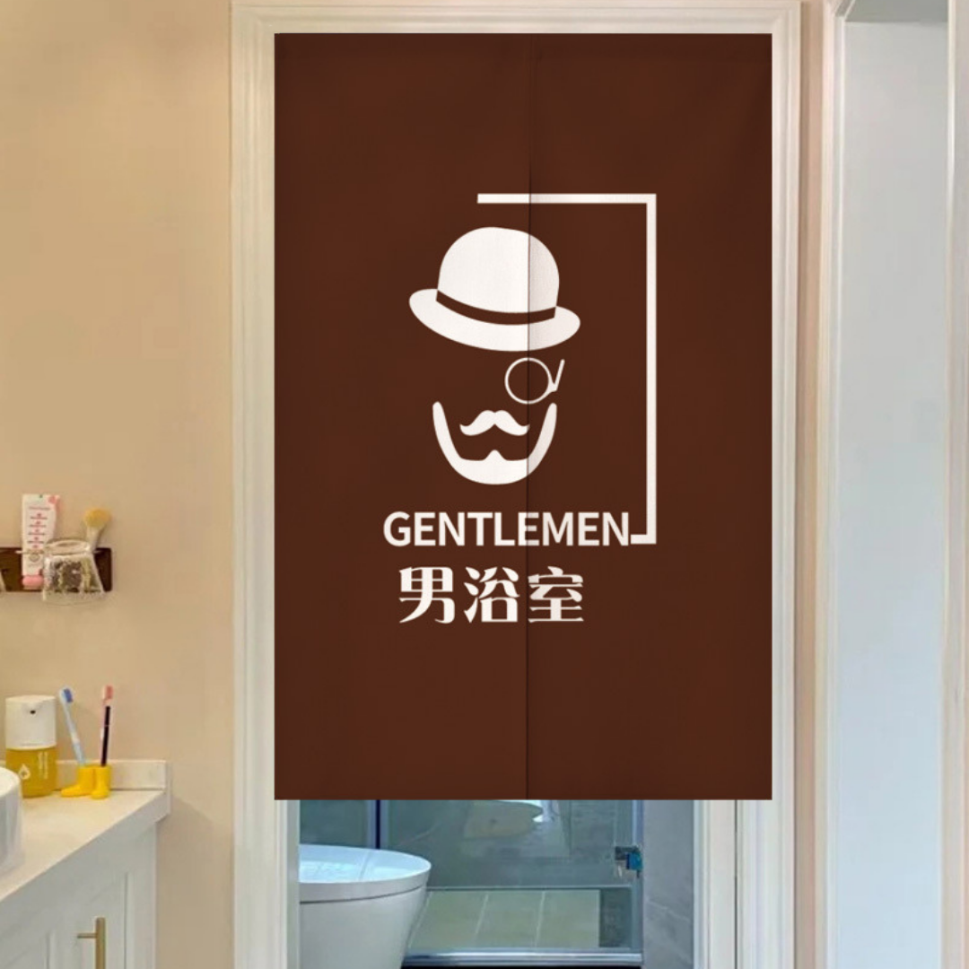 浴廁更衣室系列分片式門簾(一)