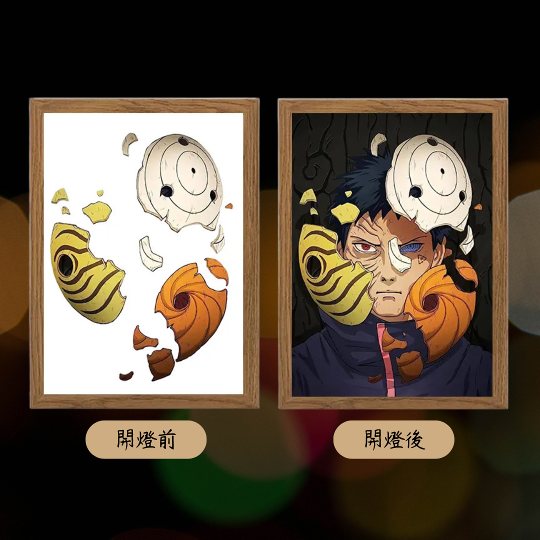 火影忍者系列造型相框燈(四)