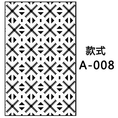 黑白時尚經典條紋水晶絨系列地毯8款