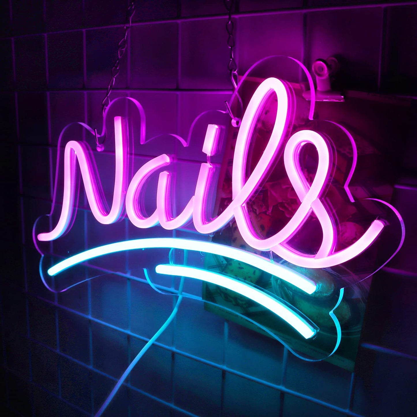 LED美甲NAILS招牌燈飾