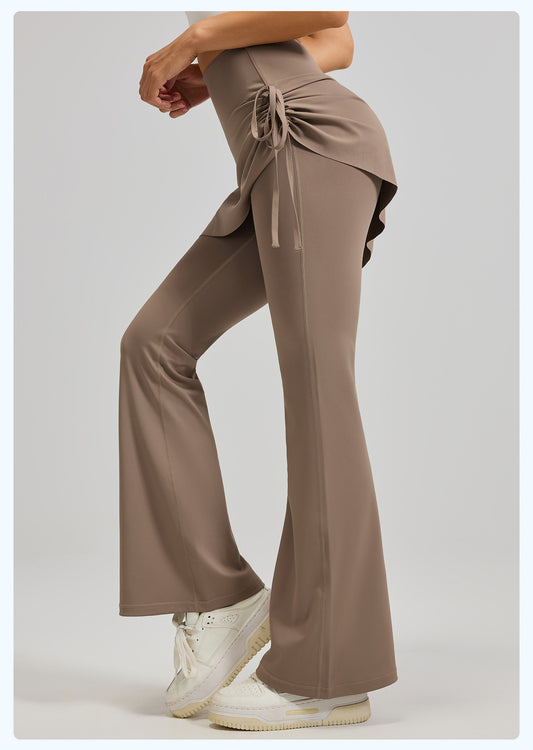 假兩件微喇提臀瑜珈褲(C款)SP1010