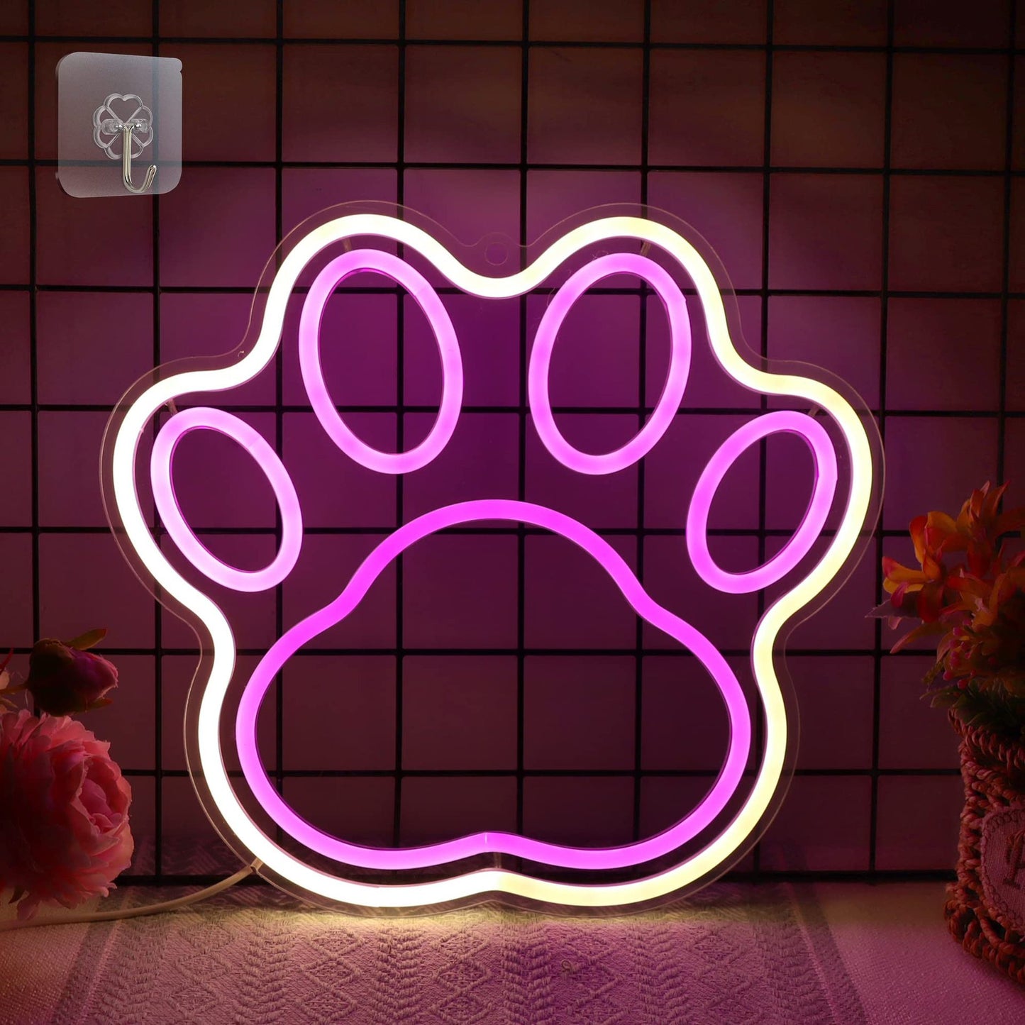 LED小狗狗腳掌系列造型燈飾