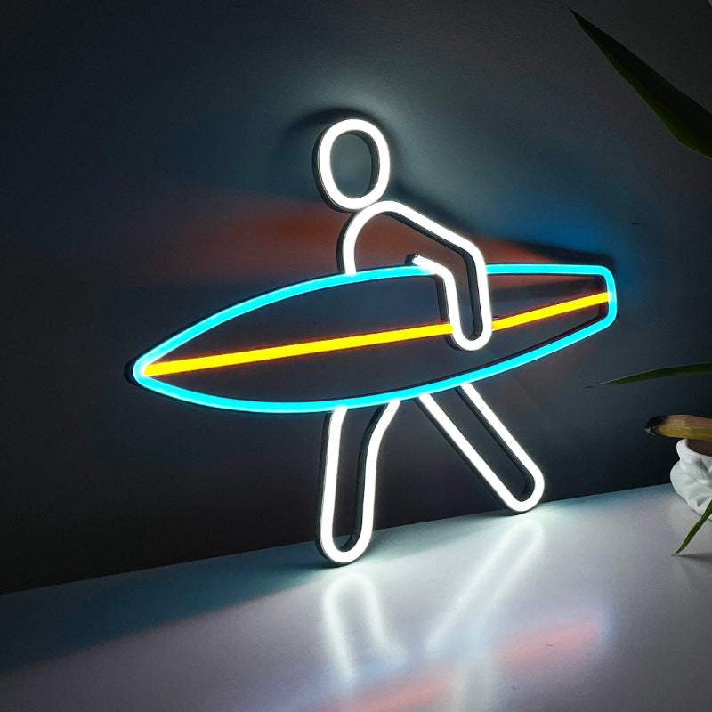 LED衝浪造型燈飾