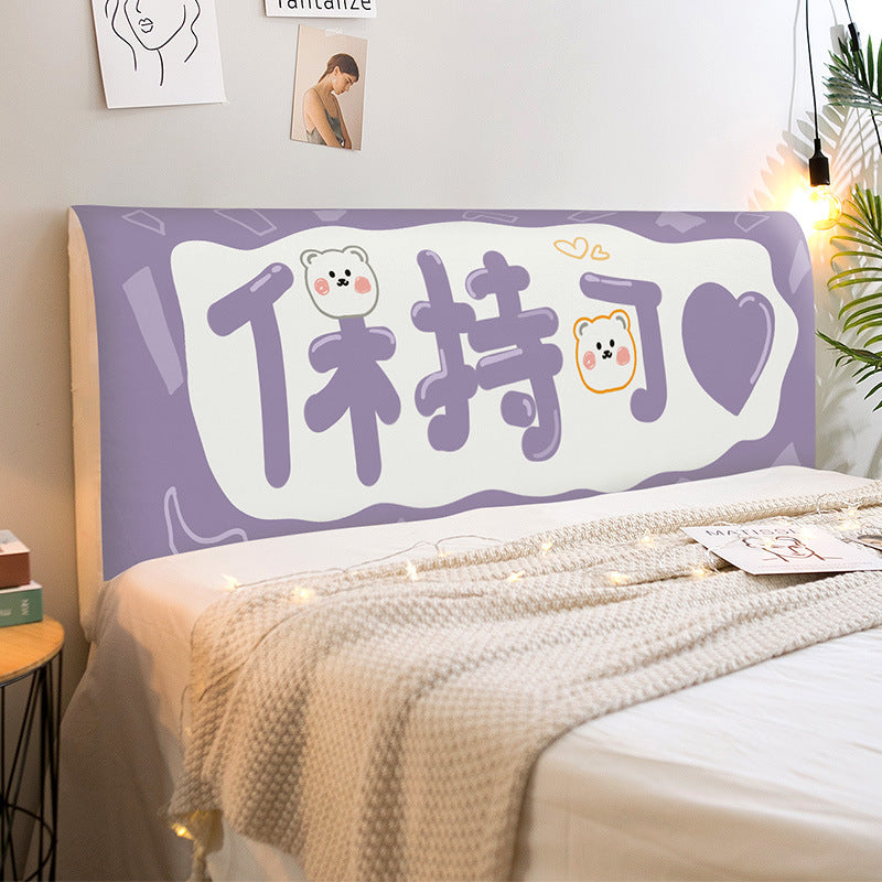 ins風簡約插畫系列床頭罩(五)
