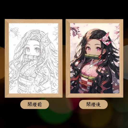 ★限時七折鬼滅之刃系列造型相框燈