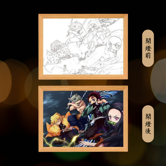 鬼滅之刃系列造型相框燈(一)
