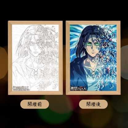 進擊的巨人系列相框燈(一)