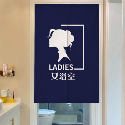 浴廁更衣室系列分片式門簾(一)