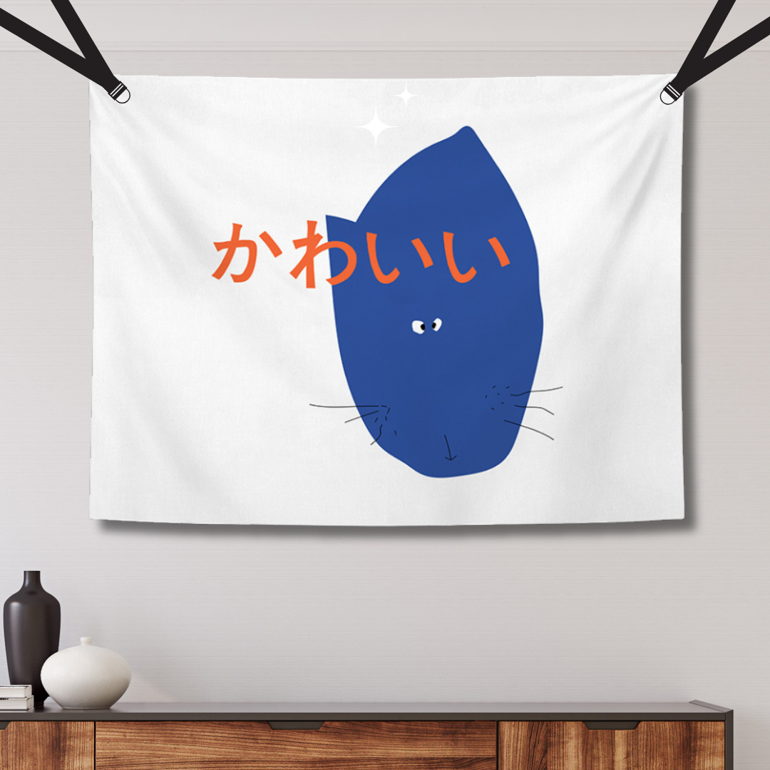 簡約插圖系列掛布(三)