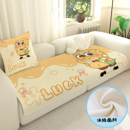 新款冰絲卡通系列沙發墊(四)
