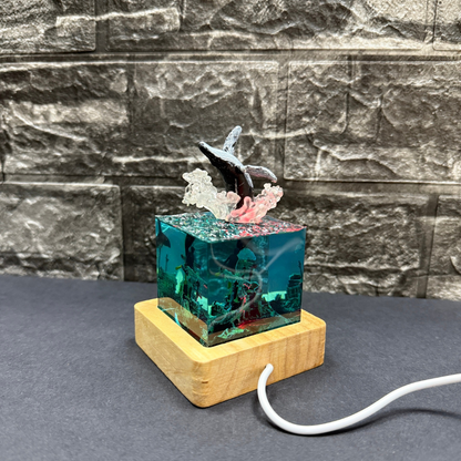 ★限時七折海豚樹脂造型燈