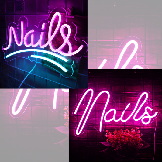 LED美甲NAILS招牌燈飾