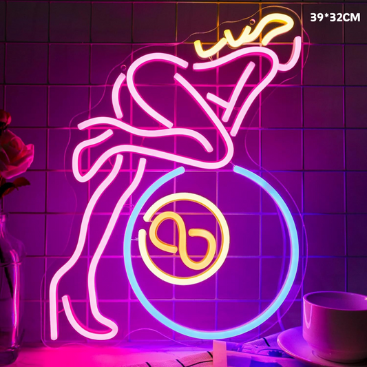 ★LED撞球招牌造型燈飾