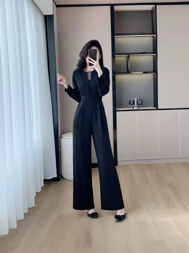 小個子套裝感氣質連身褲