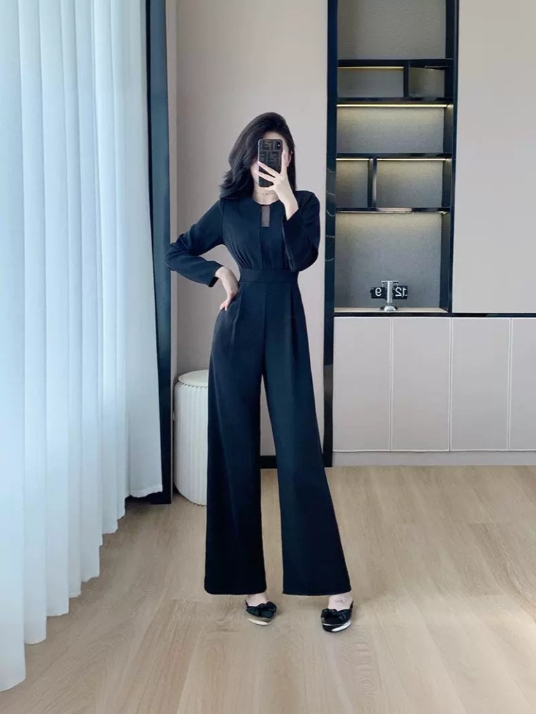 小個子套裝感氣質連身褲
