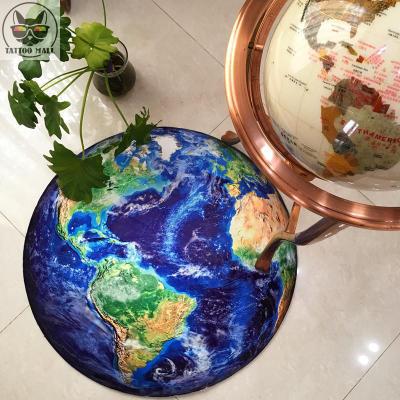 星球圓形地墊