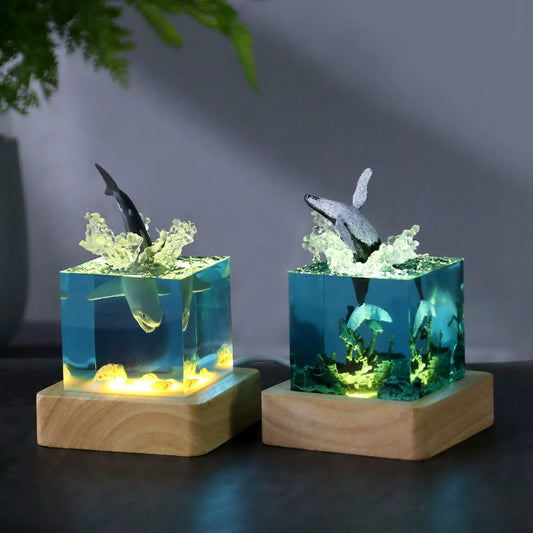 ★限時七折海豚樹脂造型燈