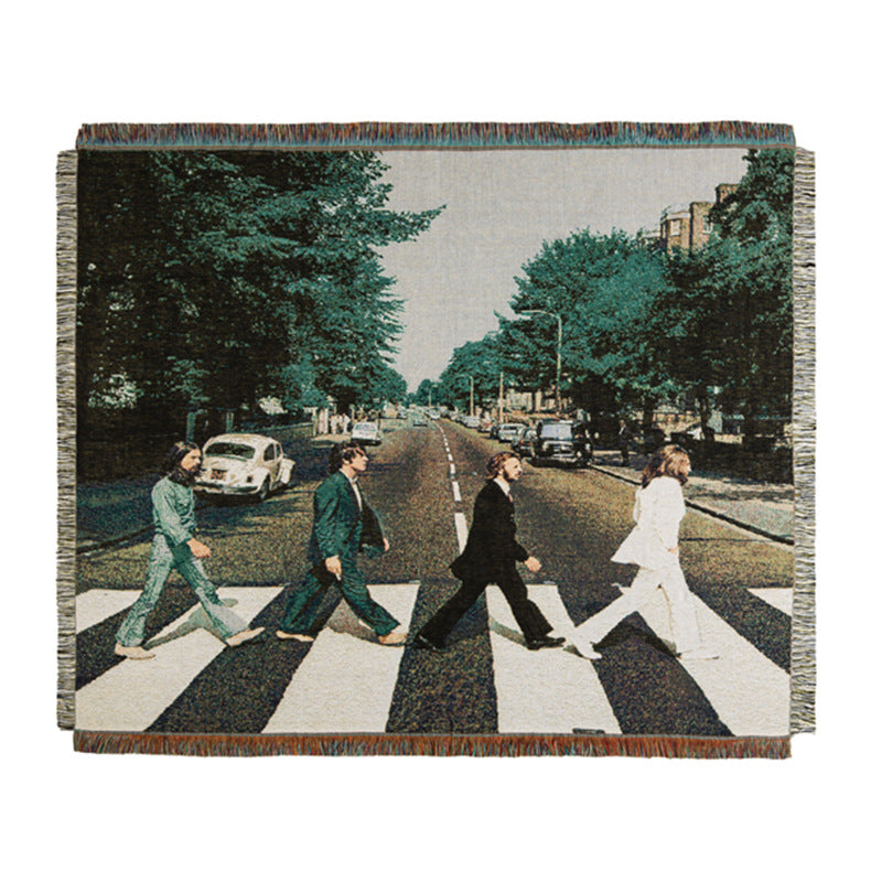 Beatles樂團蓋毯