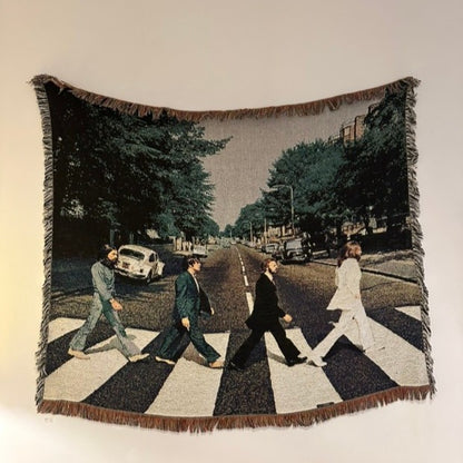 Beatles樂團蓋毯