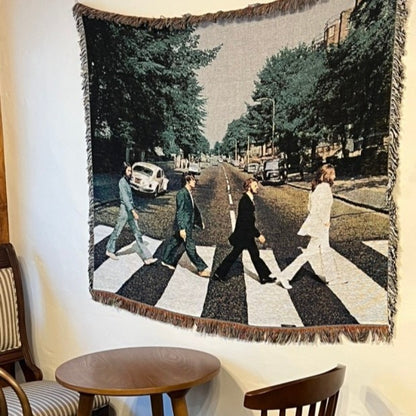 Beatles樂團蓋毯