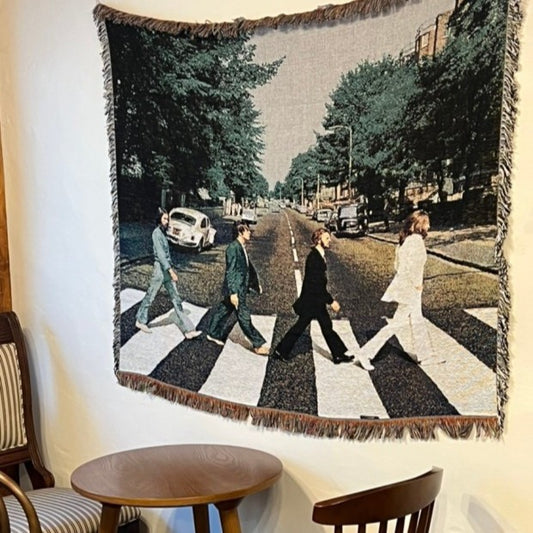 Beatles樂團蓋毯