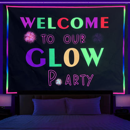 PARTY系列uv發光掛布(7款)